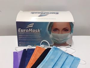 Cubrebocas Euromask c/50 Pzas 